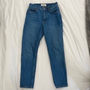 Reformation Julia High Crop Cigarette Jean